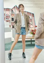 ^#Cheap 2019 Fall New Thousand Bird Grid Casual Loose Retro Mini Suit Jacket Notched Plaid Women Jackets and Coats Suit ^#Cheap 2019 Fall New Thousand Bird Grid Casual Loose Retro Mini Suit Jacket Notched Plaid Women Jackets and Coats Suit