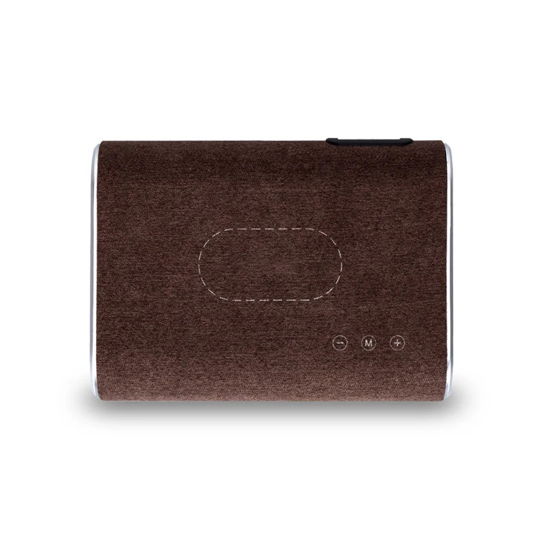 khaki 3 в 1 Bluetooth динамик Беспроводное зарядное устройство для Xiaomi быстрое зарядное устройство для Iphone 11 для телефона сабвуфер Функция касания экрана Банк питания - Цвет: khaki