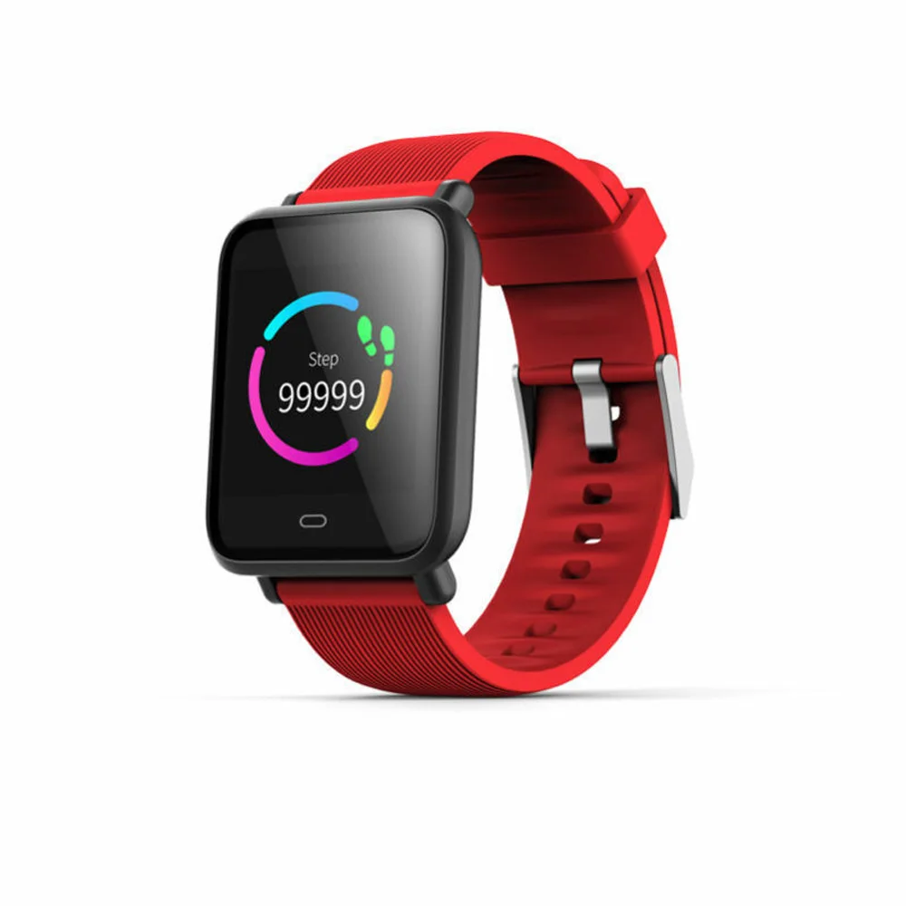 Смарт-часы smartband Q9 с цветным экраном, водонепроницаемые спортивные часы, пульсометр для Android/IOS, часы Relogio