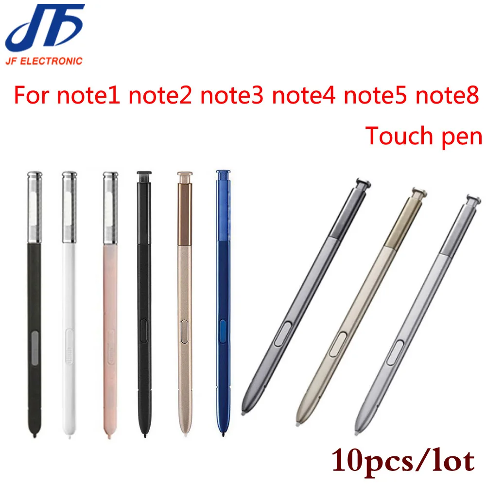 

JFphoneparts 10pcs For Samsung Galaxy Note 1/ 2 3 4 Note 5 N920 N920F Note 8 N950 N950F N950U Active Stylus Touch Screen S Pen