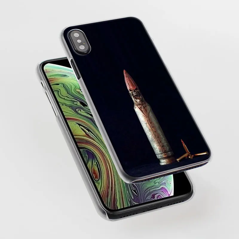 AK47 пистолет пули телефонные чехлы для Apple iPhone 11 Pro Max X XR XS MAX 7 8 6 6s Plus 5 5S жесткий чехол