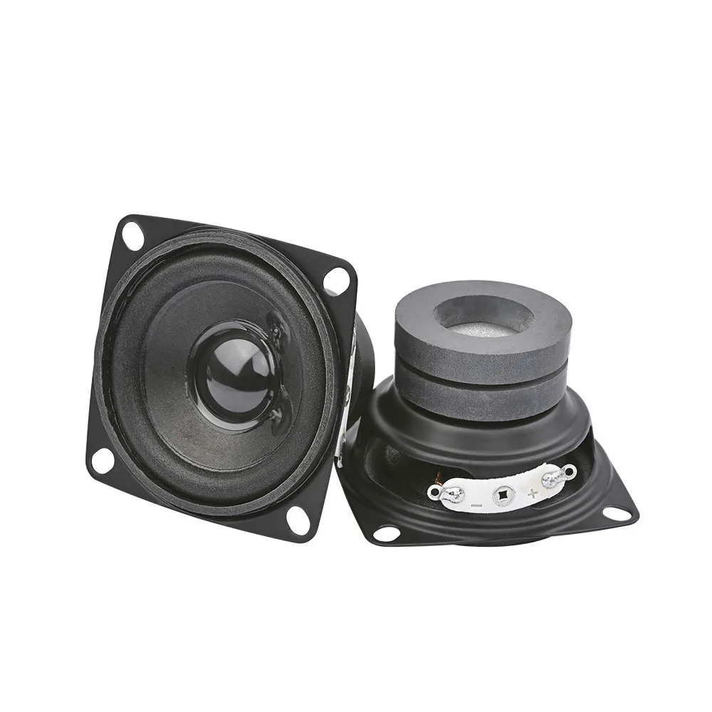 Portable speaker audio speaker 2Pcs 2 Inch Portable Speakers Driver 4 8 Ohm 10W Full Range Sound Speaker Amplifier Home Theater DIY