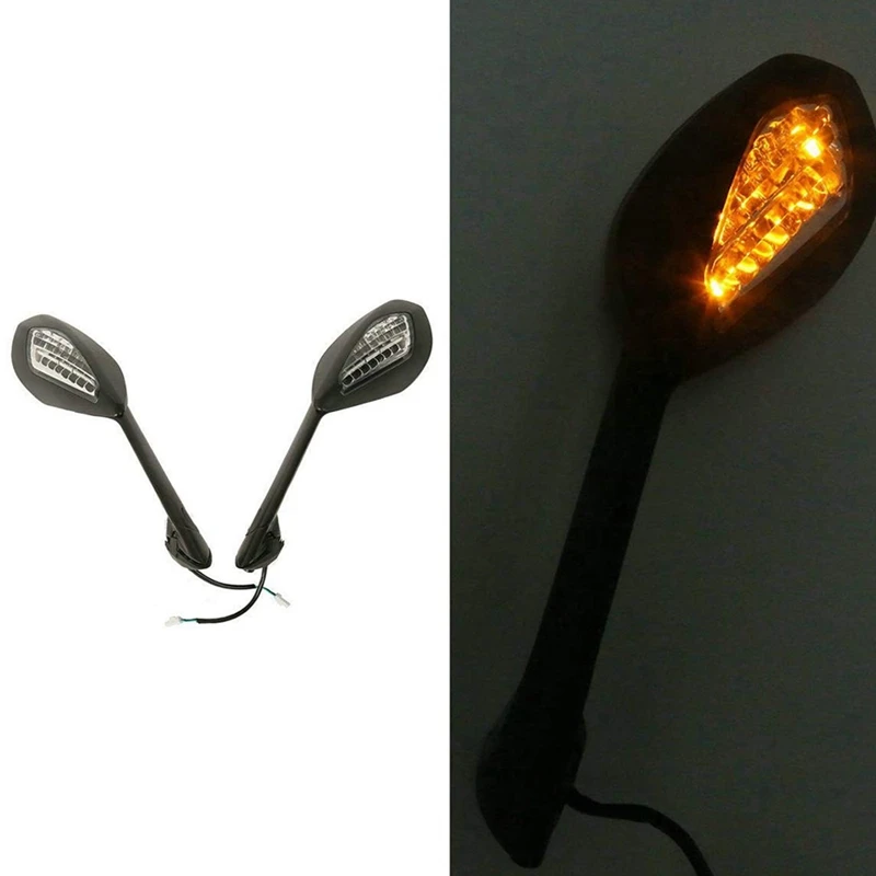 

Motorcycle Rearview Mirror Turn Signal Rearview Mirrors for Ducati Panigale 1199 S R 12-14 899 14-15