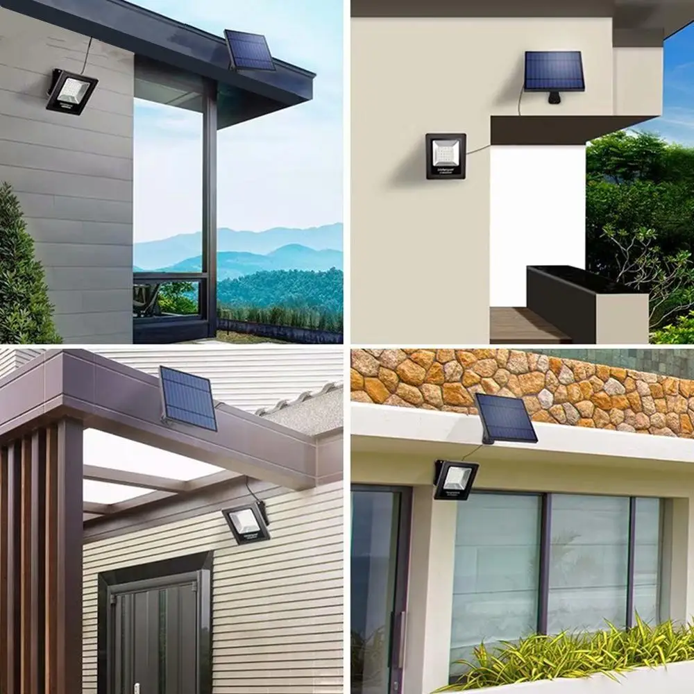 Solar LED Light Outdoor Wall Lamp 30LED Solar Light With 5M Cable With Solar Battery For Garden Outdoor Indoor Lighting