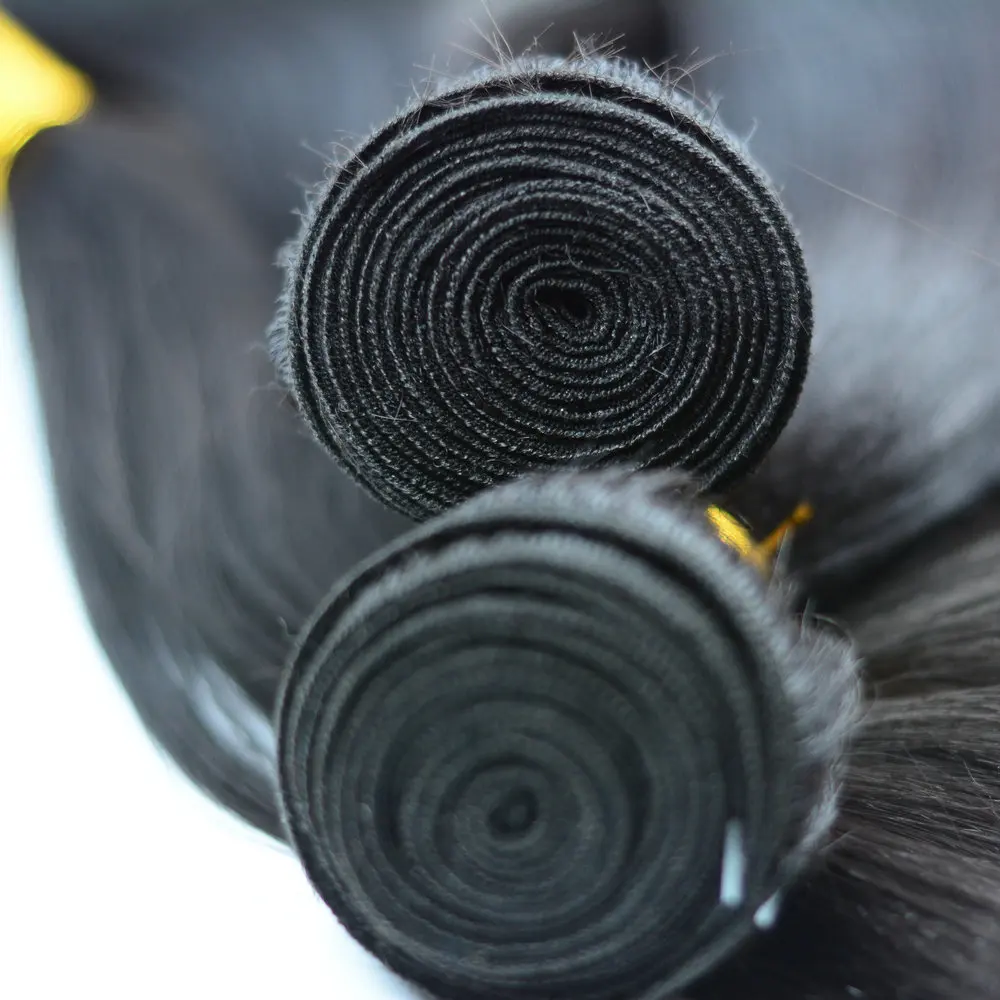 Adorable Synthetic Hair Extension Yaki Straight 100g 20-30inch Soft Silk Weave Bundles Heat Resistant