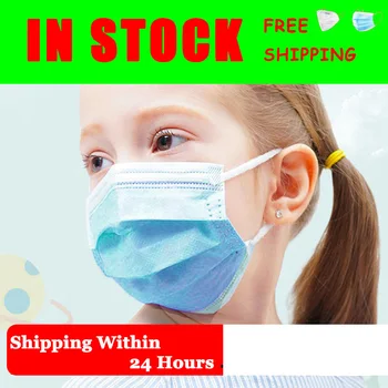 

3Layer Safety Dust Masks Disposable Proof Antiviral Anti Germ Masks Earloop Mouth Cover Personal Protective Mask Instock