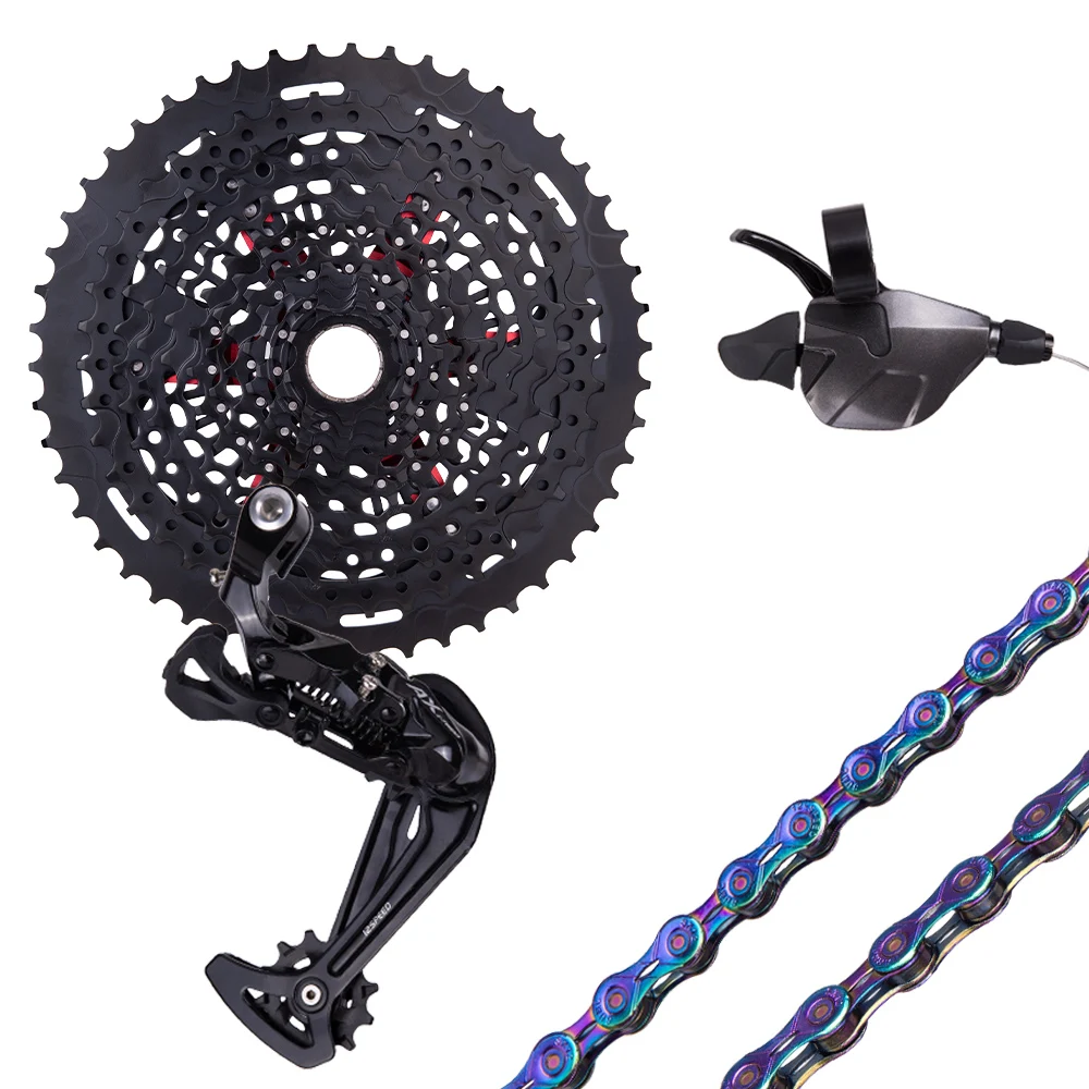

1*12 MTB Groupset 12 Speed Shifter Rear Derailleur SLR Chain Group Set For Mountain Bike12speed 1 x 12 kit 9-50T 12s XD cassette