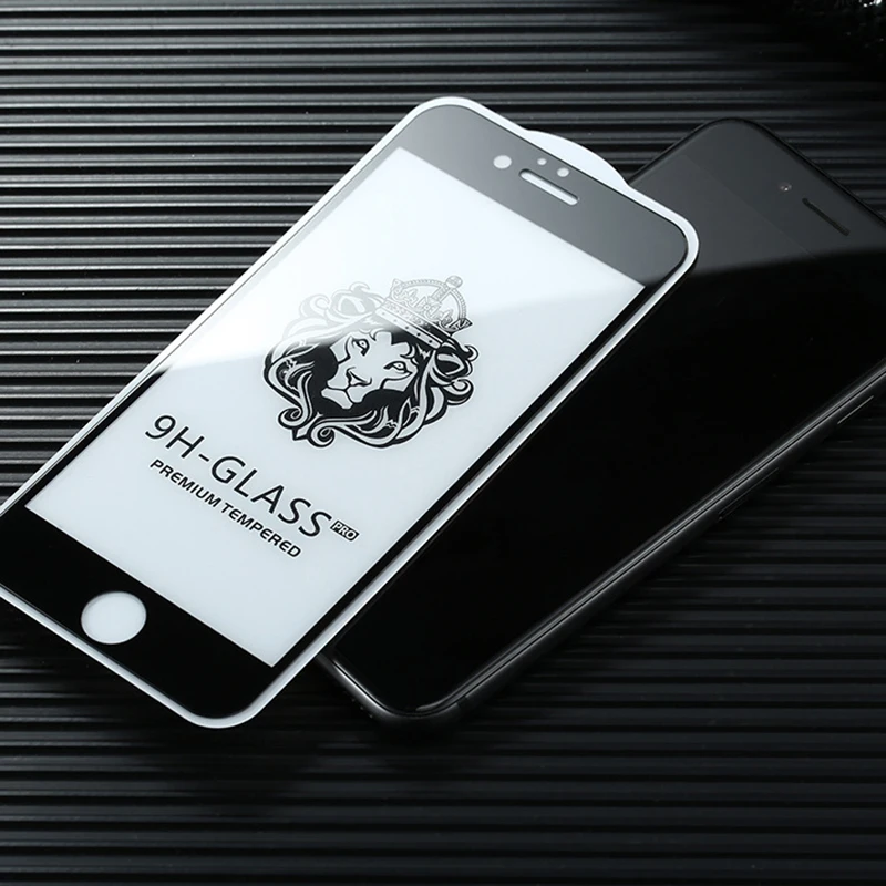 Для iphone SE2020 6 6S 7 8 Plus полное покрытие закаленное стекло для 12 mini 11 Pro Max XR XS X защитная