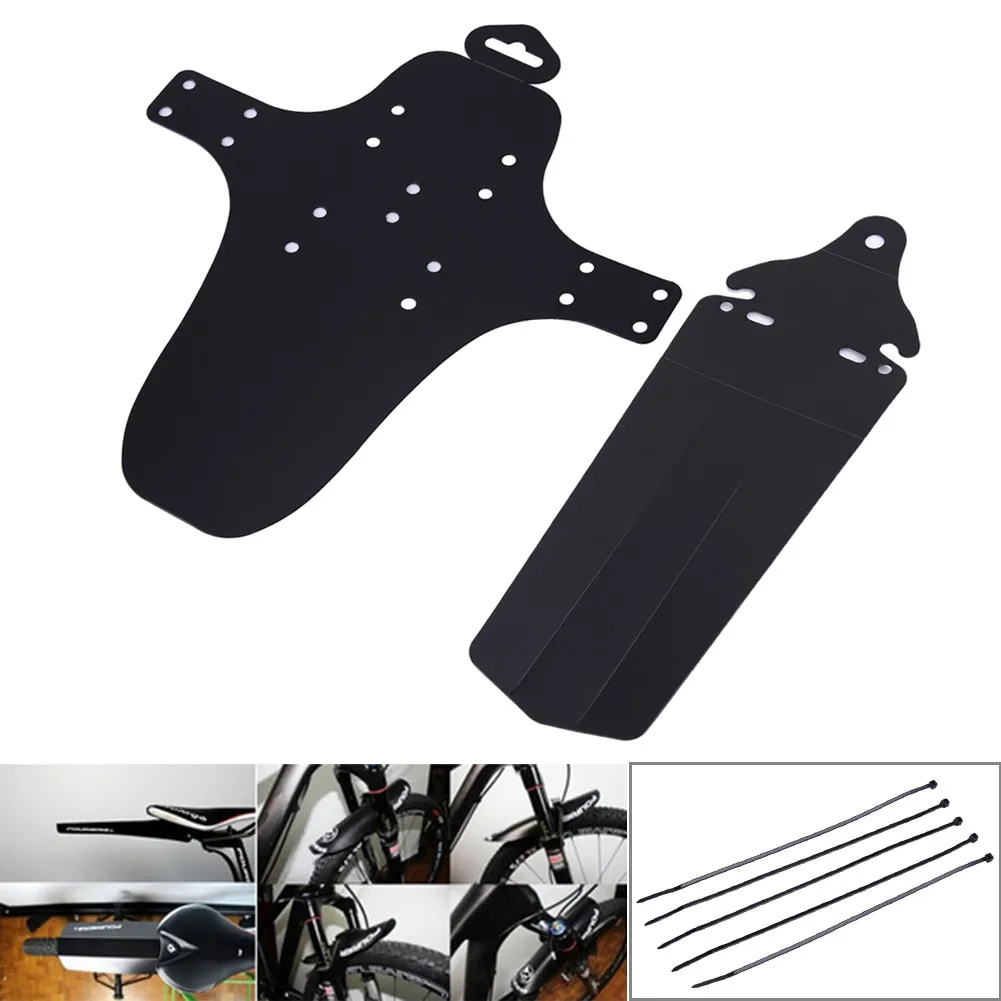 

MTB Mudguard Bike Front Back Mud Guard Marsh Fender Slim Fork Simple Bicycle Fender Cycling Accessoires Parts