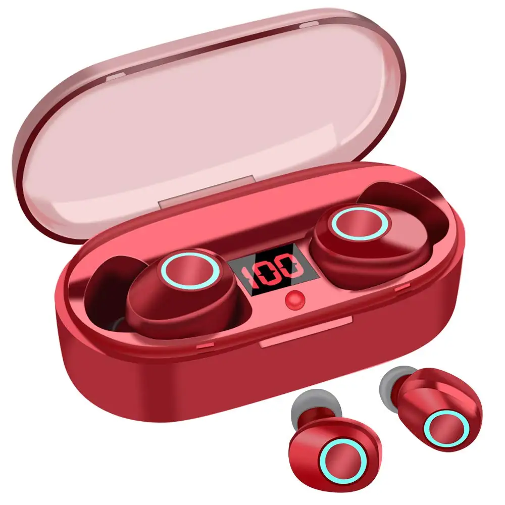 

20 Hours TWS Wireless Headphones Hifi IPX5 Bluetooth Earphones headset Sport Earbuds With MIC air dots power bank for xiaomi