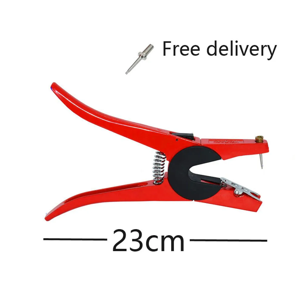 1Pcs Practical Cattle Livestock Metal Goat Ear Tag Animal Tool Plier Forcep Applicator Animal Ear Tag Pliers animal ear pliers