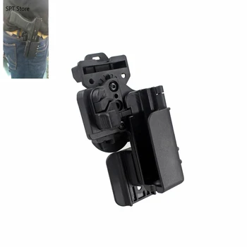 

Tactical OWB Gun Case Hunting Glock 19/34 Holster Condition 3 Carry Quick Holster Right Hand Pistol Holder Fit For Glock 17/22