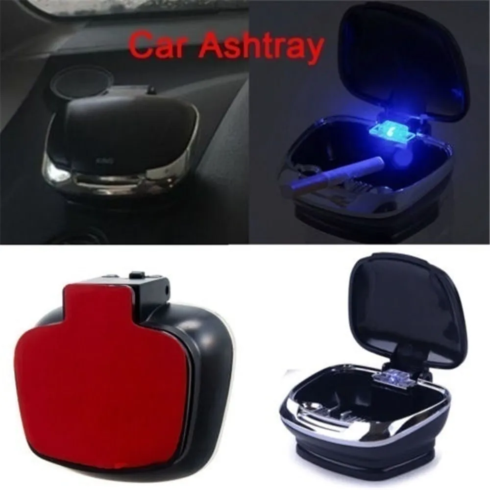 Автомобильная сигарета светодиодный светильник er пепельница Бездымная USB