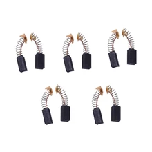 5 пар угольных щеток 12,7 мм x 7,4 мм x 6,4 мм