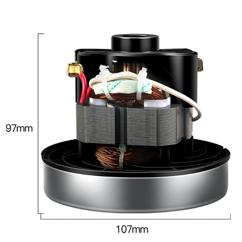 

220V-240V 800W Universal Vacuum Cleaner Motor Parts 107mm Diameter of Household Vacuum Cleaner for Midea QW12T-05A QW12T-05E Mot