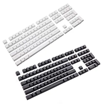 

108 PBT Double Shot Backlit 108 Top-lit Shine Through Translucent Backlit keycaps For Corsair K70 K65 K95 RGB Keyboard