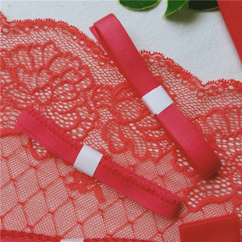 Sewing underwear set bra accessories lace mesh cloth Brett regulator fabric buckle lace fabric