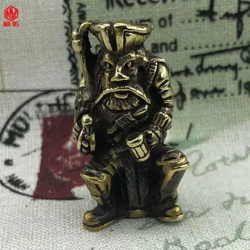 

1PC EDC Tool 2020 New DIY Sword Bead Retro Brass Hunter Umbrella Rope Pendant Flashlight Pendant Keychain Pendant Pendant