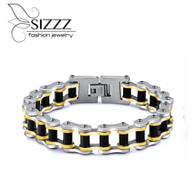 22 см длинные 62 г Вес Европа и США ювелирные изделия велосипедные цепи браслет с фигуркой велосипеда и браслеты для мужчин