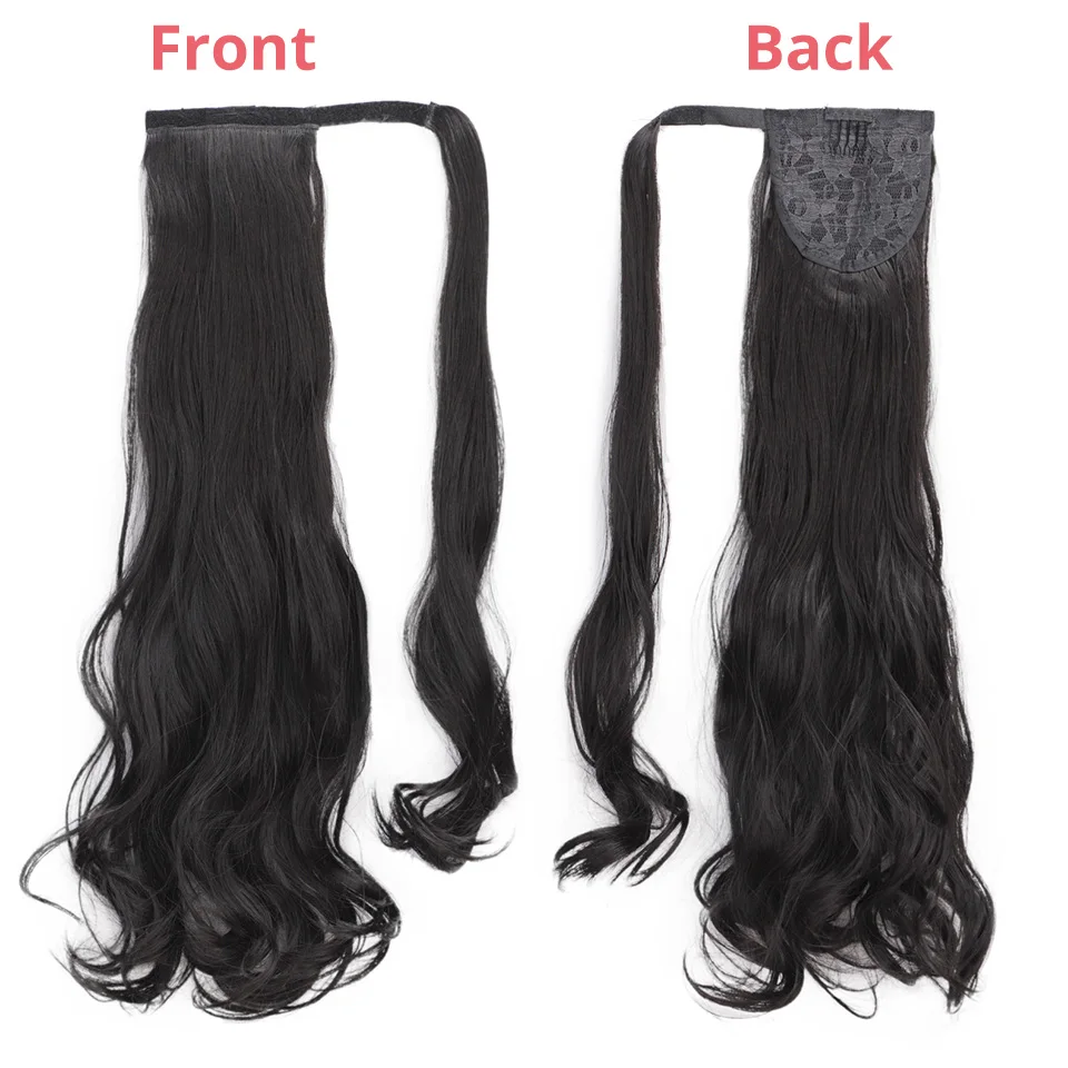 AISI BEAUTY 2" длинные волнистые накладные волосы на заколках в виде конского хвоста, синтетические накладные волосы, термостойкие