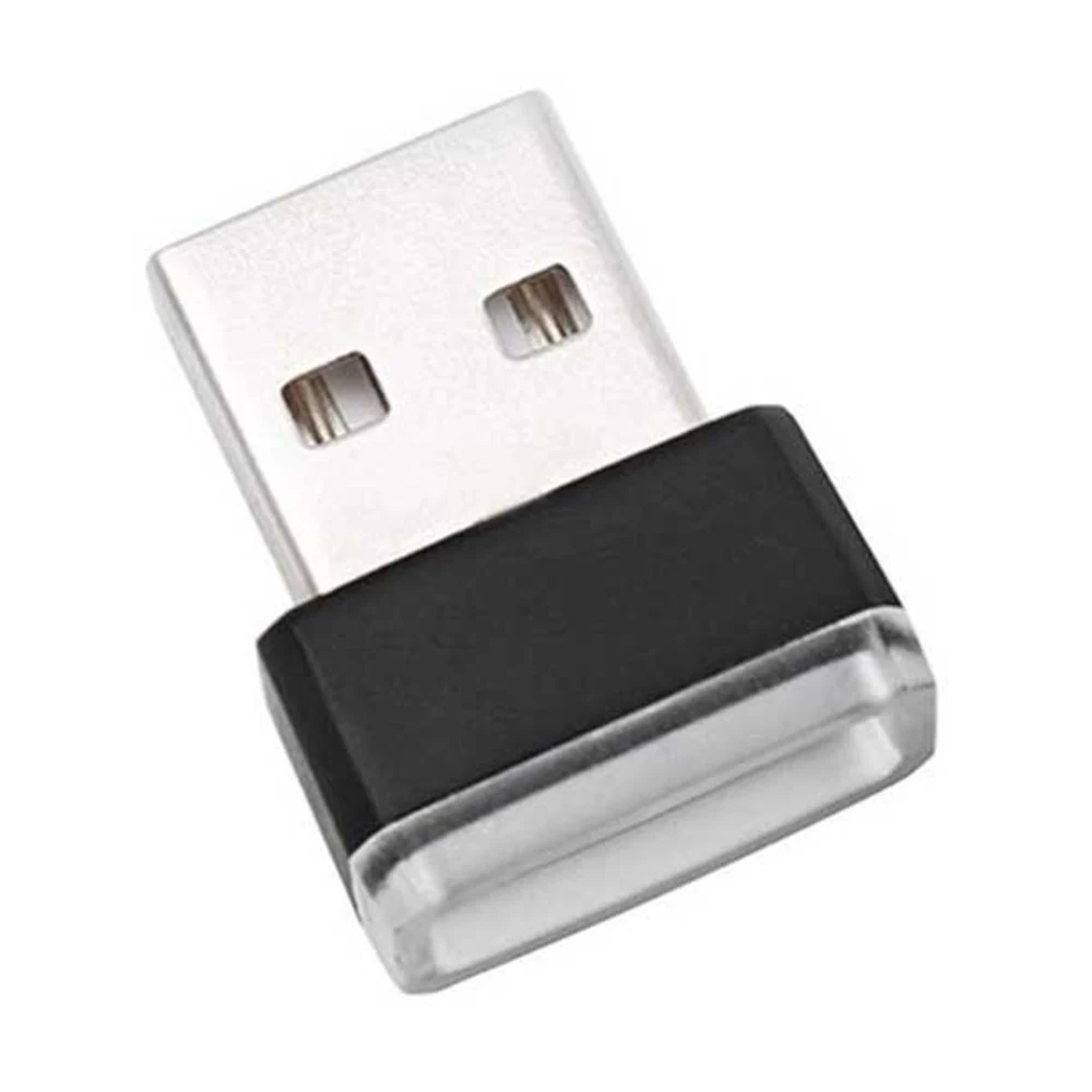 Мини-светодиод машины свет авто интерьер USB атмосферный свет Plug and Play Декор лампа Аварийное освещение PC автомобильные аксессуары