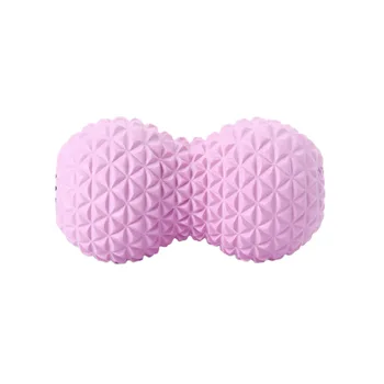 

Peanut Shaped Yoga Massage Ball Diamond Texture Massage Ball Deep Muscle Relaxation Leg Back Acupoint Exercise Fitness Tool