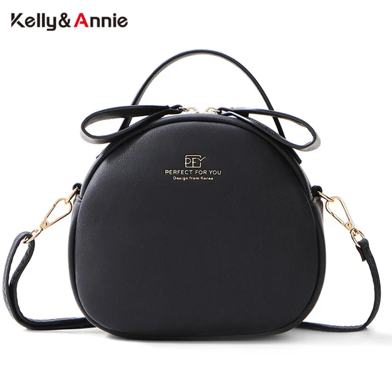 

WEICHEN Cute Geometrical Women Handbag Soft Leather Women's Crossbody Messenger Bags Sac Female Round Bolsa Ladies Shoulder Bag