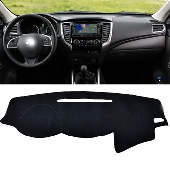 

For Mitsubishi Triton L200 Strada 2015 2016 2017 2018 2019 Dashmats Car-styling Accessories Dashboard Cover Pad Carpet sunshade