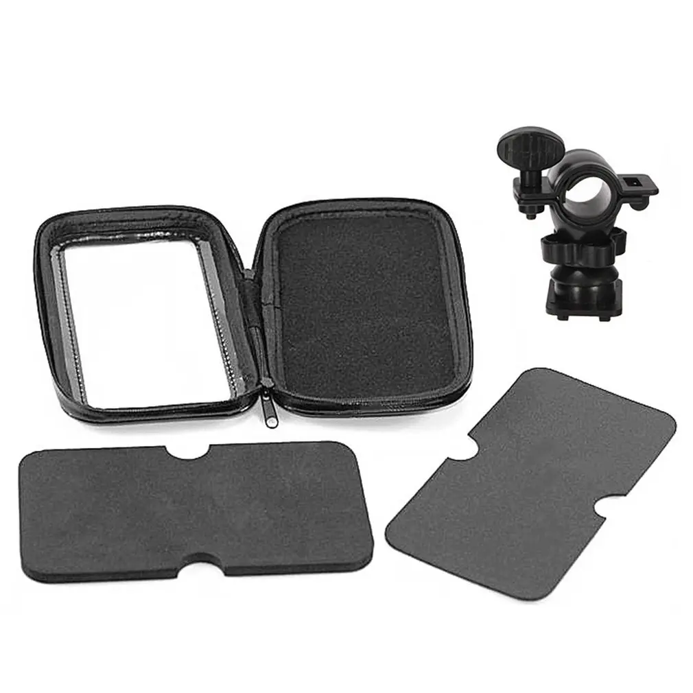 New Motorcycle Phone Holder Mobile Stand Support Universal GPS Navigation Case Waterproof Bag For Bike | Мобильные телефоны и