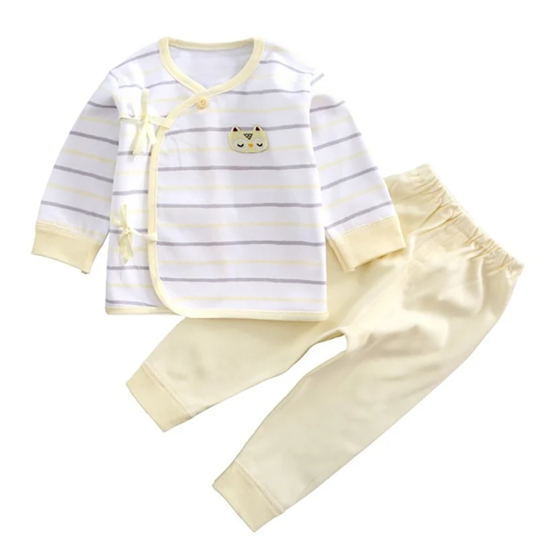 Комплект одежды для сна с мультяшным принтом; осенняя одежда для маленьких мальчиков и девочек; блузка с длинными рукавами; Топы+ штаны; Пижама