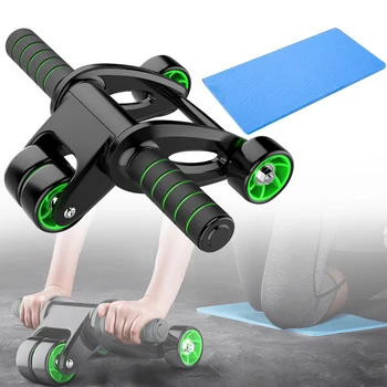 

Wear Resistant Home Exercise Anti Slip Sweat Absorb Strength Fitness Muscle Training Gym Foldable Sports Shaping Abdominal Wheel
