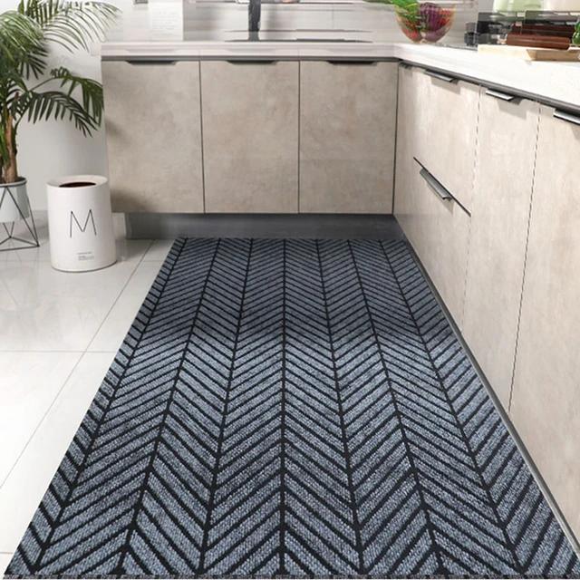 Large Kitchen Mat for Floor Thin Anti Slip Waterproof Kitchen Area