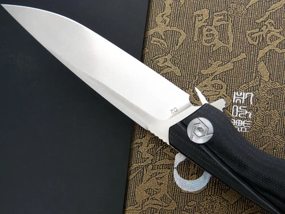 Eafengrow CH3007 складной нож CH D2 стальное лезвие+ G10 ручкой, карманный нож для повседневного использования, Охота Отдых на природе нож для повседневного использования, инструмент