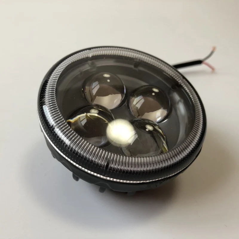 Круглые фары для мотоцикла и велосипеда четыре светодиодных рабочего света Harley