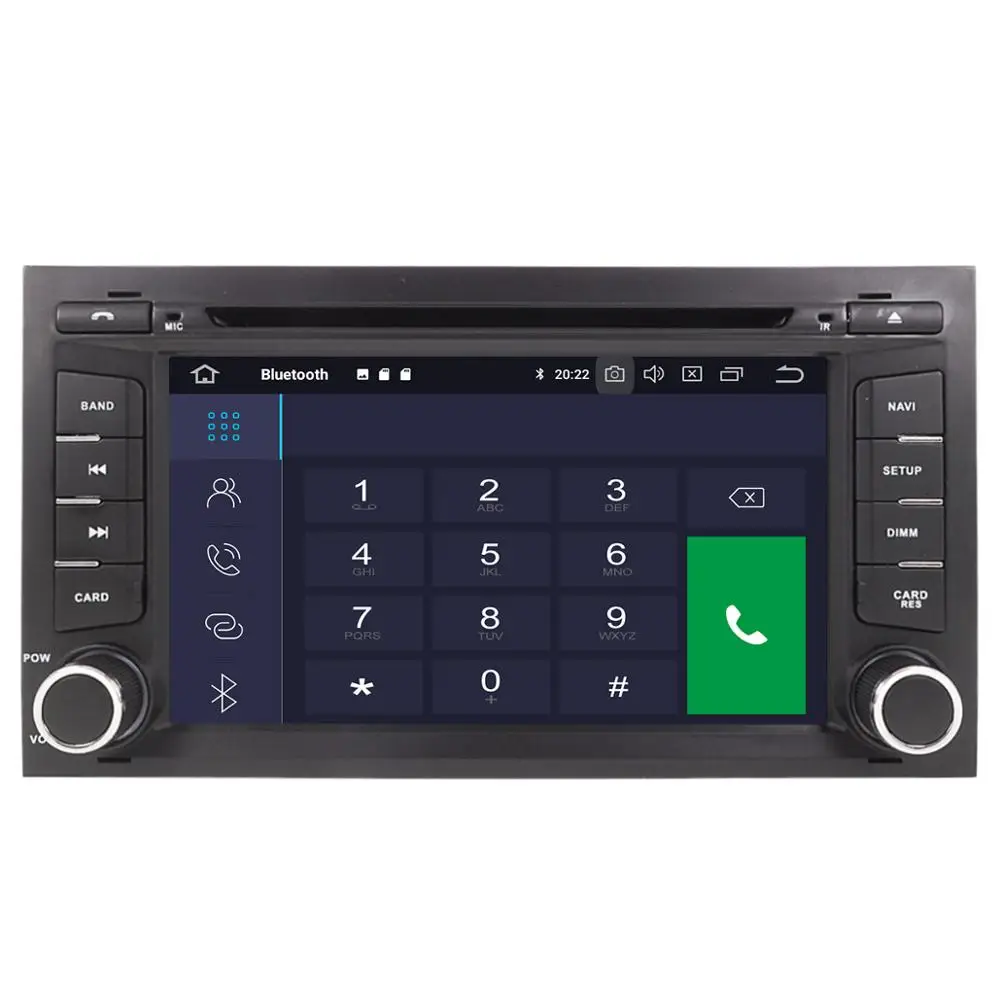 Top Android 9 4+64G DSP Car DVD Player GPS navigation For SEAT Ibiza Leon 2012 - 2017 MK4 head unit multimedia player tape recorder 4