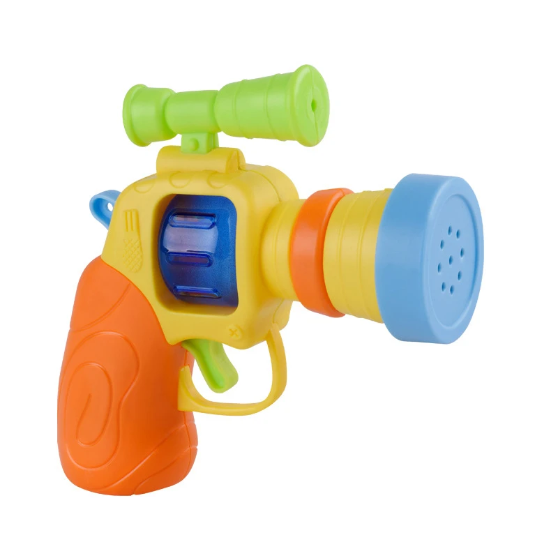 Warmom мини пистолеты детские забавные игрушки со звуком светильник детские игрушки, игры на открытом воздухе пистолет для мальчиков детские развивающие игрушки детские подарки - Цвет: Toy Pistol Gun