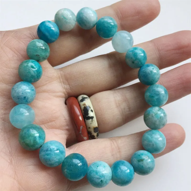 Natural Stone Blue Hemimorphite Beads 6/8mm Round Loose Spacer Gem Beads  For Jewelry Making DIY Bracelet Necklace Strand 15 - AliExpress