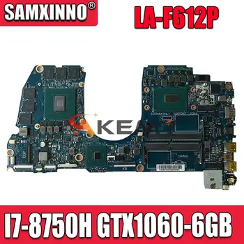 

LA-F612P Laptop motherboard For DELL G3 17-3779 original mainboard I7-8750H GTX1060-6GB