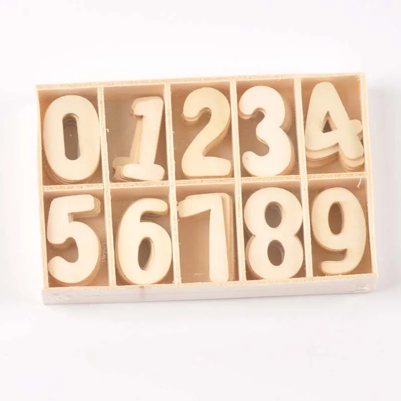 Английский набор букв/цифр дерево Скрапбукинг Алфавит вечерние украшения для дома Для лоскутов DIY ремесло mt2568