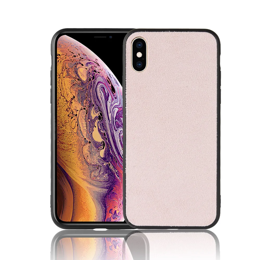 

10pcs Alcantara Phone Leather Cover Anti-knock Anti-Fall Case Cover For Apple iphone 6 6S 7 8 Plus Iphone11 Pro Max 5.8 6.1 6.5