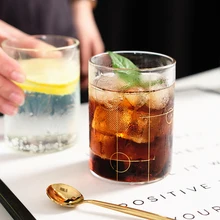 Горячая бокал для вина es Термостойкое стекло бытовой для питья сока пивная кружка для молока на завтрак прозрачная Экологичная круглая