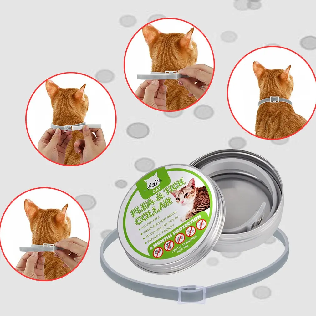 Для отдыха на открытом воздухе собаки ошейник для кота анти блохи от клещей, комаров насекомых отразить ошейники для собак с защитой от клеща Защита Регулируемый ошейники для собак