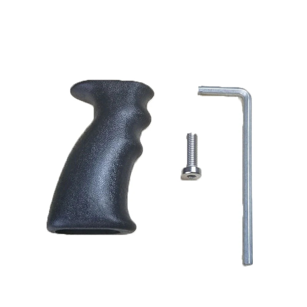 

Loose Hollow Handle 7-Word Player Grip Stainless Steel Slingshot Plastic Handle Clip Player over 14 Years Old