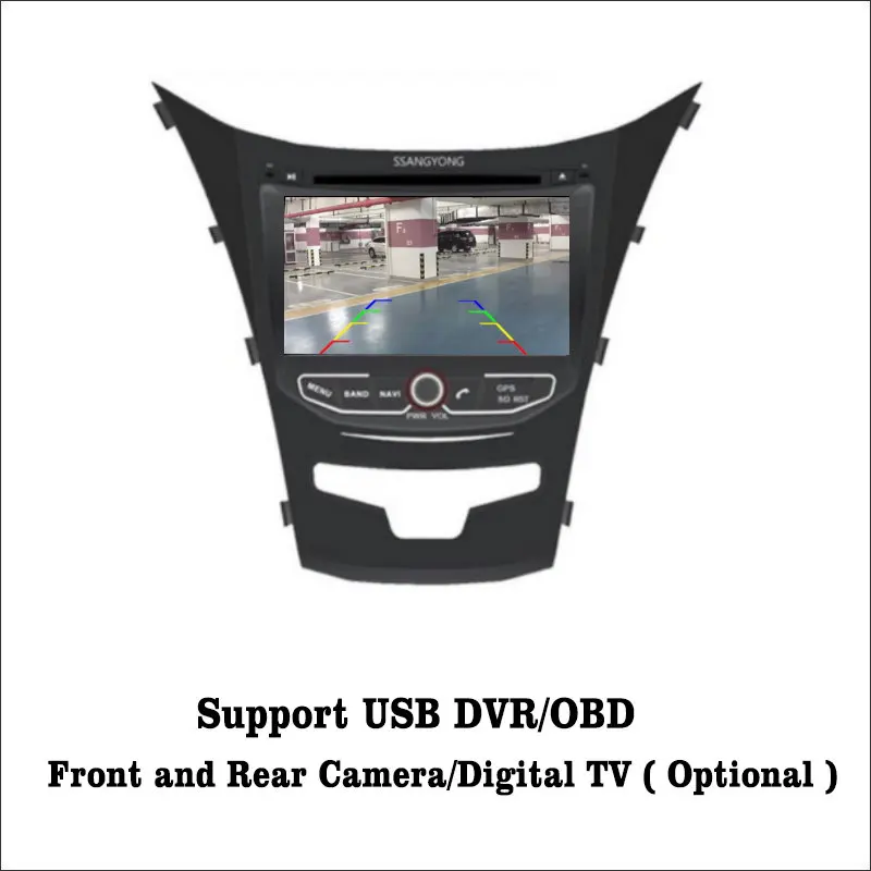 Liislee Android 7 1 2G RAM для автомобиля SsangYong Korando Радио Аудио Видео Мультимедиа DVD плеер WIFI