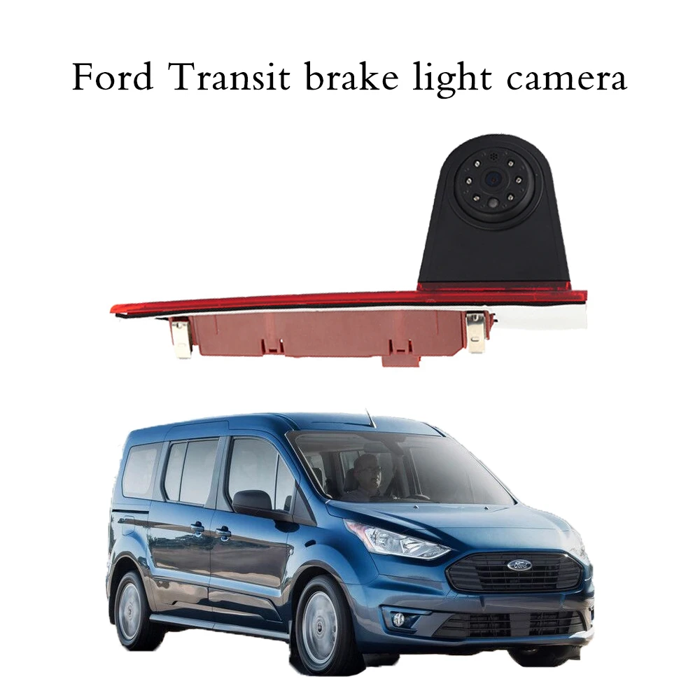 

AHD CVBS Автомобильная камера стоп-сигнала для Ford Transit IP68 Водонепроницаемая ночная версия ИК-камера заднего вида 10 метров видео кабель задний Калибр линия