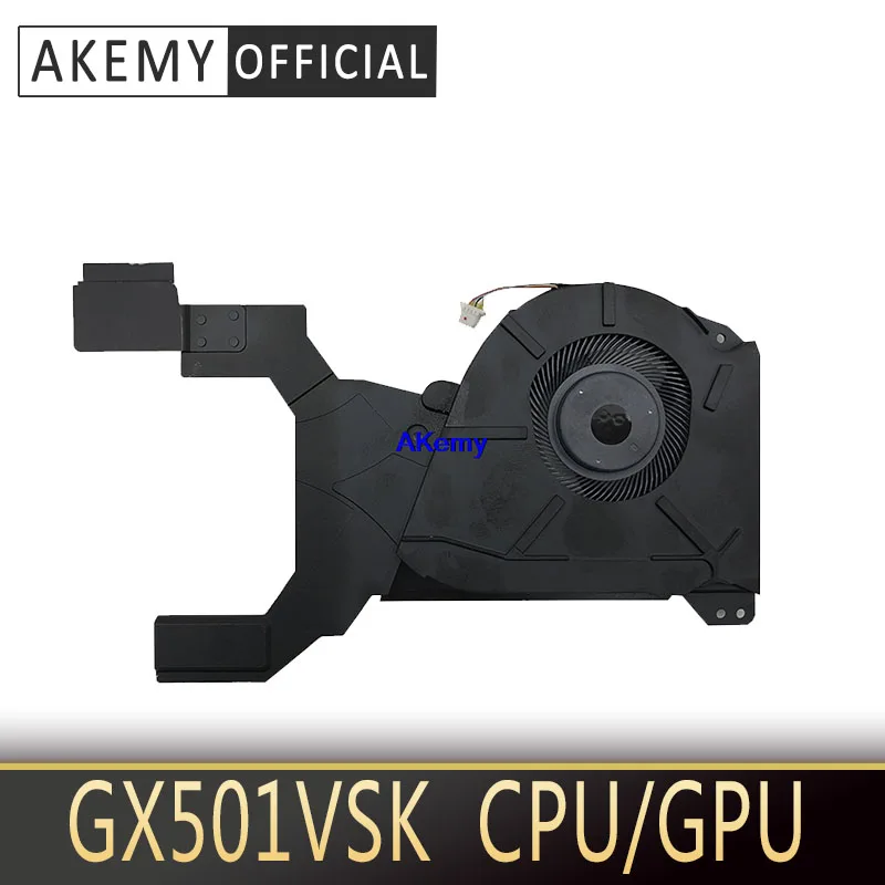 Новый ноутбук процессор/GPU охлаждения радиатора Вентилятор Для For Asus ROG zephyрус GX501