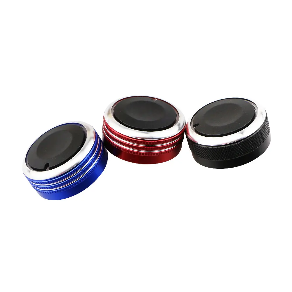 Car Ac Knob Air Conditioning Knobs for Toyota Old Corolla Before for BYD F3 F3R Car Heat Control Switch Knob Aluminum Alloy