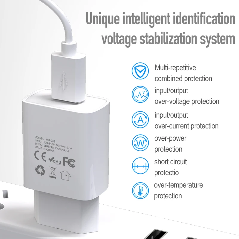 Jellico быстрое зарядное устройство 3,0 USB зарядное устройство сетевой адаптер питания для iPhone iPad samsung Xiaomi мобильных телефонов QC3.0 быстрое зарядное устройство для путешествий