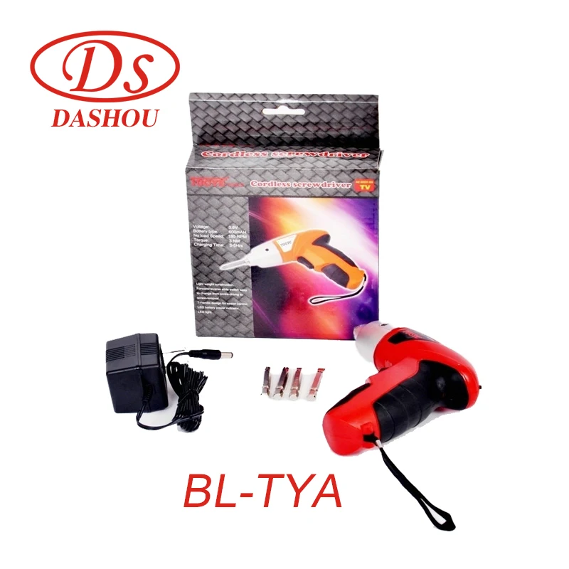 

DS Mini Hand Drill Rechargeable Screwdriver Multi-function Electric Drill Rechargeable Hand-held Electric Drilling Machine 1PC