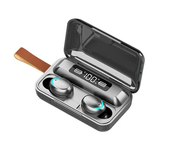 

New F9-7 Bluetooth Headset TWS Wireless Earbuds Dual Stereo Surround HIFI Earphone Portable Running Sport Bluetooth Headphones